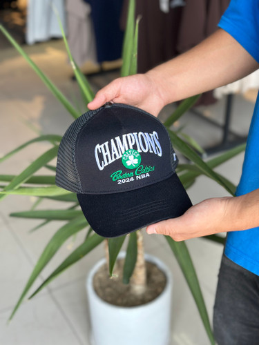 کلاه مشکی وارداتی champions پشت توری