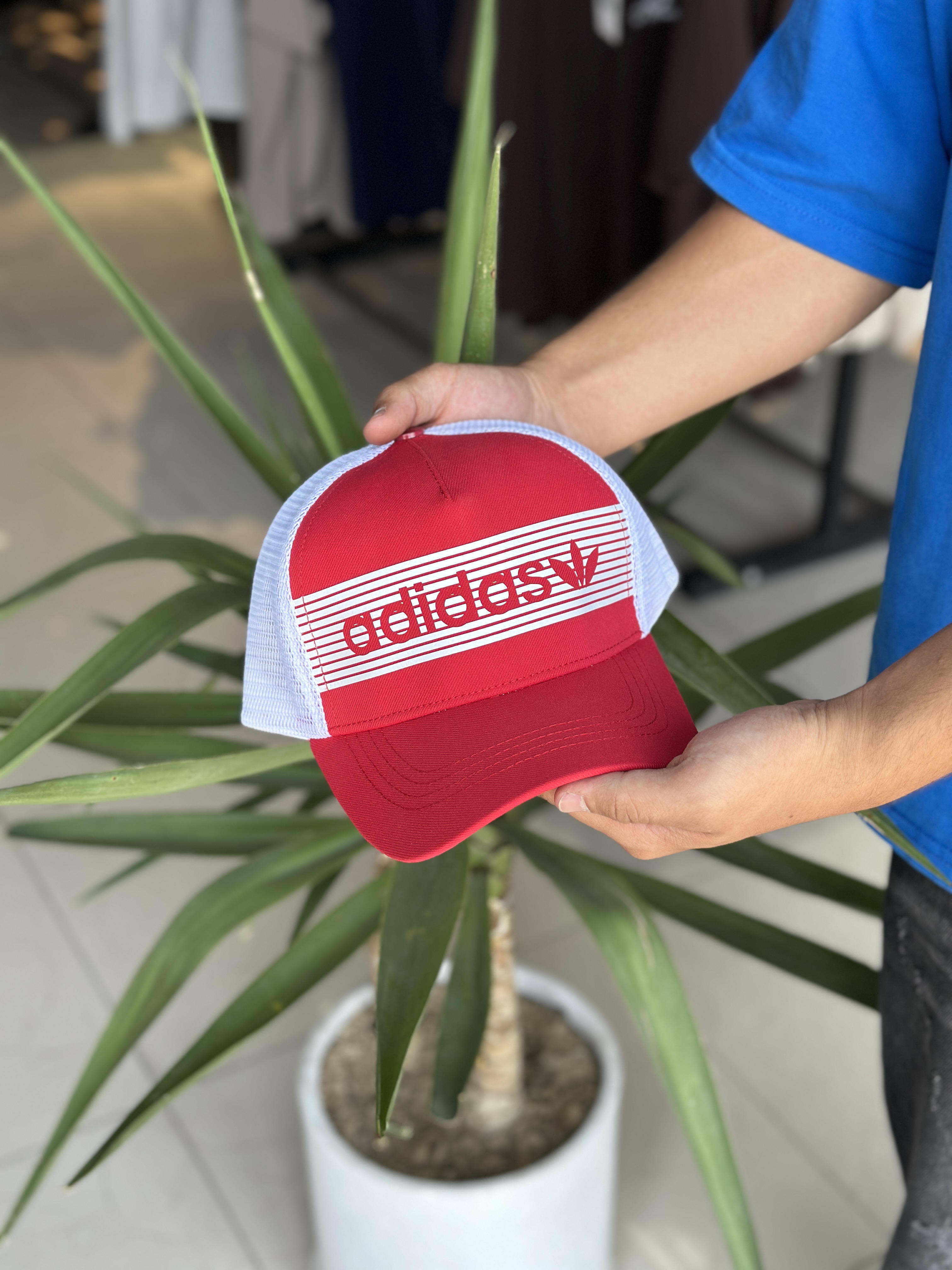 کلاه وارداتی adidas پشت توری خنک